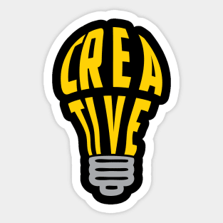 Be Creative Sticker